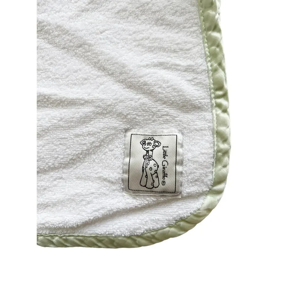 Little Giraffe Chenille Hooded Infant Bath Towel